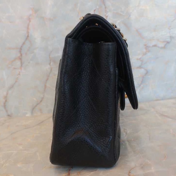Vintage Chanel small flap caviar - Picture 3 of 12